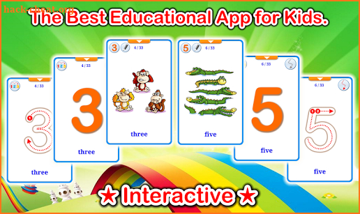 Numbers 123 Flashcards PRO screenshot