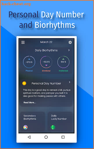 Numerology & Biorhythm - Hidden Meaning in Numbers screenshot