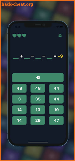 Numle: Fun math numbers game screenshot