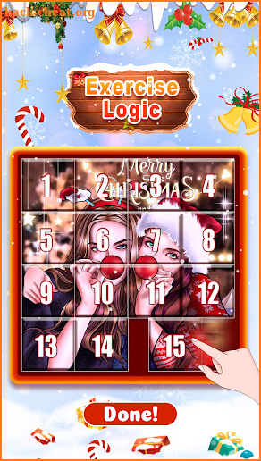 Numpuz:Christmas Number Puzzle screenshot