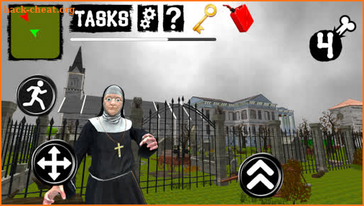 Nun Neighbor Escape 3D screenshot