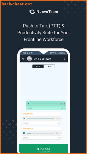 NuovoTeam - Push to Talk (PTT) screenshot