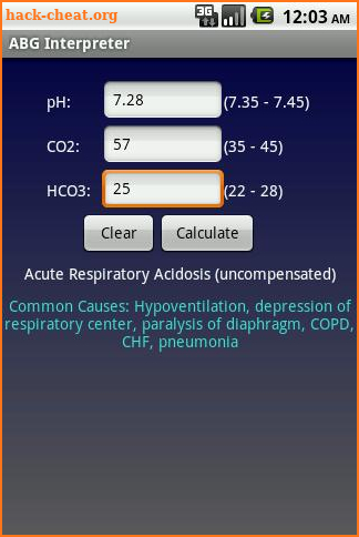 NurseCalcs screenshot