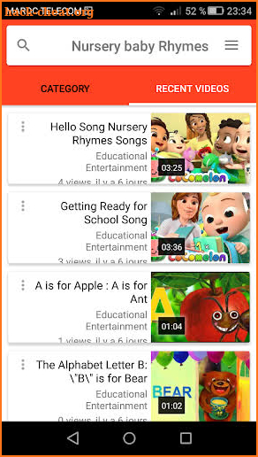 Nursery baby Rhymes screenshot