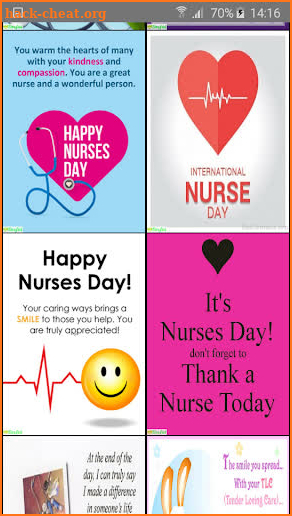 nurses day quotes screenshot