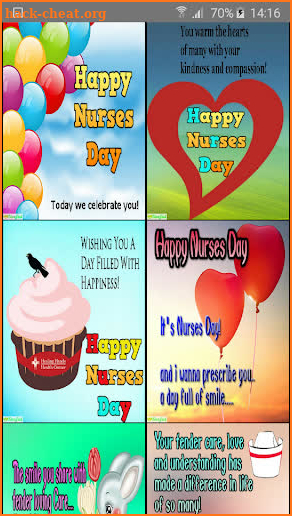 nurses day wishes screenshot