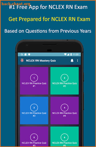 Nursing NCLEX RN Mastery Pocket Prep Practice Test screenshot