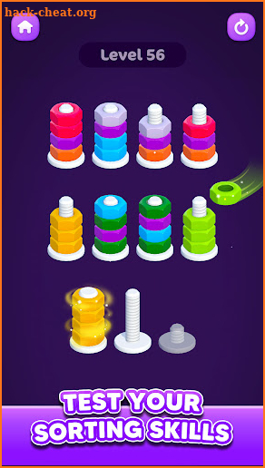 Nut Sort: Color Match Game screenshot