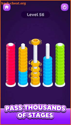 Nut Sort: Color Match Game screenshot