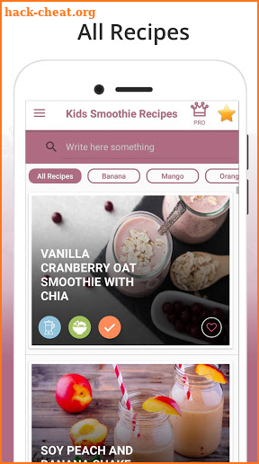 NutriBullet Recipes -  Smoothie Recipes for Kids screenshot