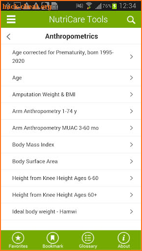 NutriCare Tools screenshot