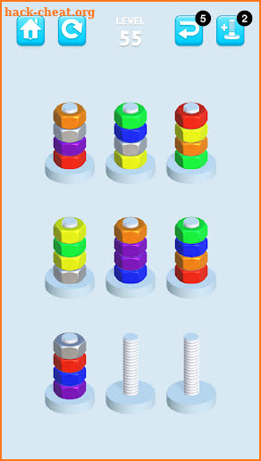 Nuts And Bolts Sort screenshot