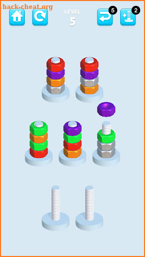 Nuts And Bolts Sort screenshot