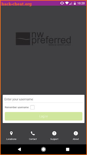 NW Preferred FCU screenshot