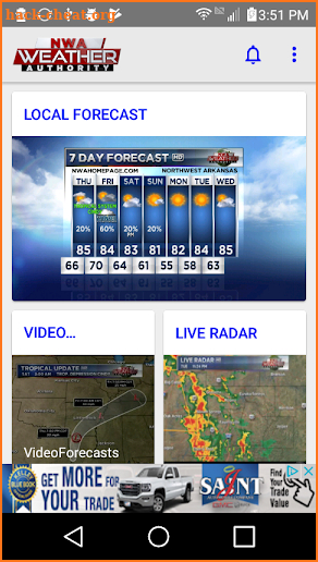 NWA Weather Authority screenshot