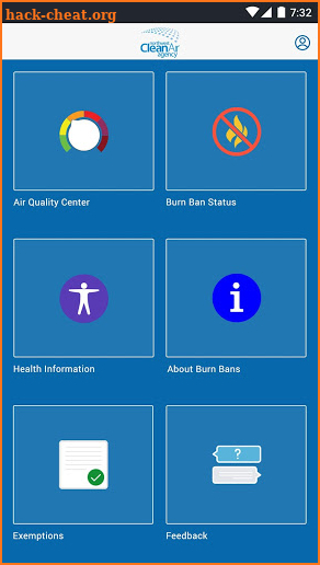 NWCAA Burn Bans screenshot