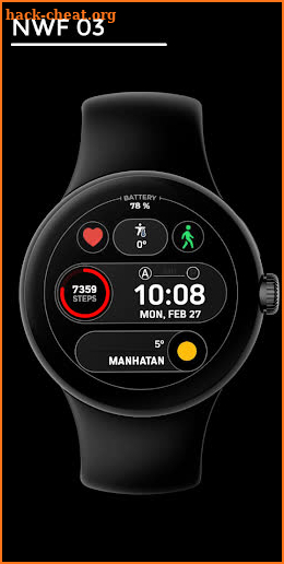 NWF 03 - watch face screenshot