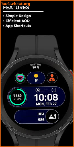 NWF 03 - watch face screenshot