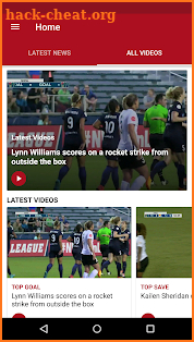 NWSL screenshot