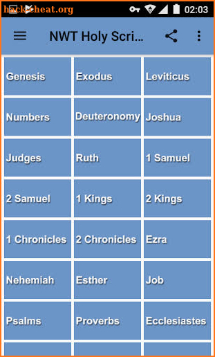 NWT Holy Scriptures 2013 screenshot