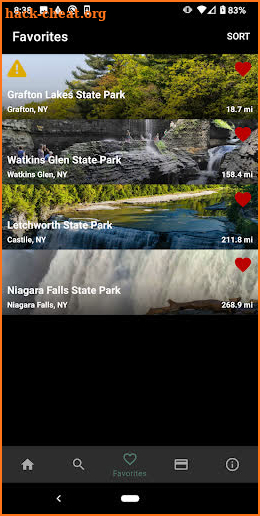 NY State Parks Explorer screenshot