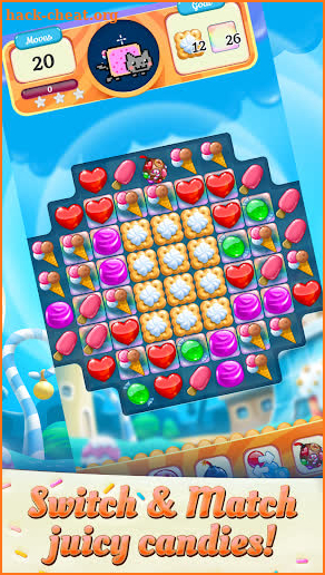 Nyan Cat: Candy Match screenshot