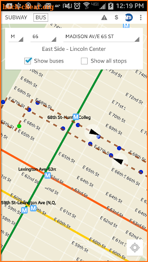 NYC Bus & Subway Live screenshot