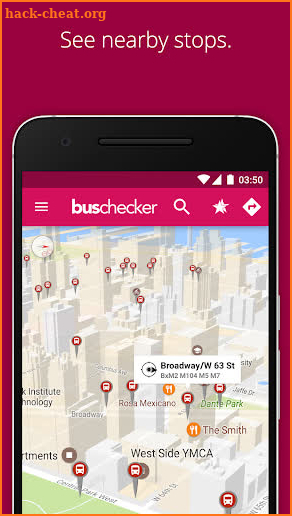 NYC Bus Checker screenshot