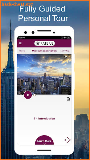 NYC Manhattan Audio Tour Guide screenshot