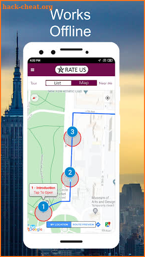 NYC Manhattan Audio Tour Guide screenshot