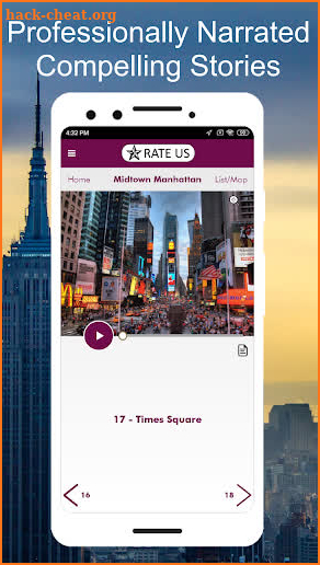 NYC Manhattan Audio Tour Guide screenshot