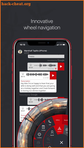 NYNJA Communications SuperApp screenshot