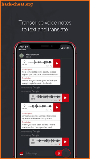 NYNJA Communications SuperApp screenshot