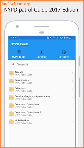 NYPD Patrol Guide 2017 screenshot