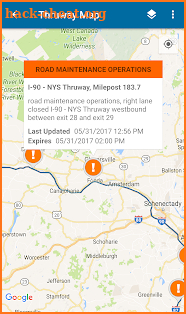 NYS Thruway Authority screenshot