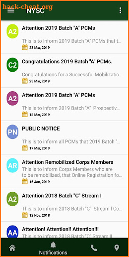 NYSC Official Mobile screenshot