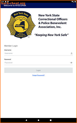 NYSCOPBA screenshot