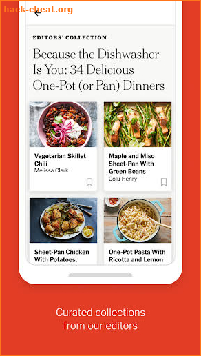 NYT Cooking screenshot