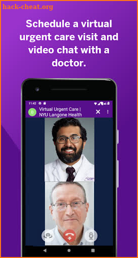 NYU Langone Health screenshot