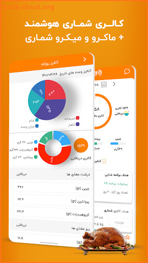 O2Fit - رژیم تناسب اندام تغذیه screenshot