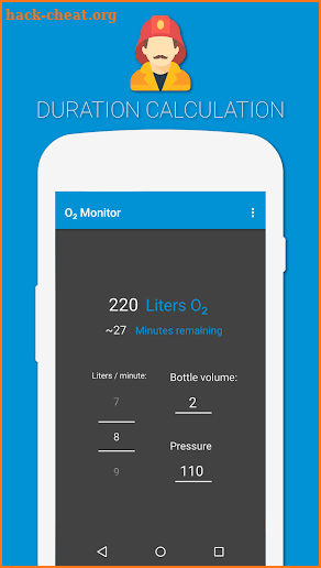 O2Monitor- Oxygen Calculator screenshot