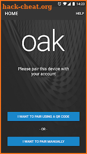 Oak Intranet screenshot