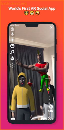 OASIS AR - Social Avatar Calling & Video screenshot