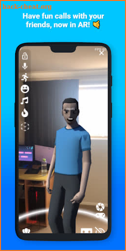 OASIS AR - Social Avatar Calling & Video screenshot