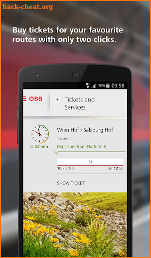 ÖBB screenshot