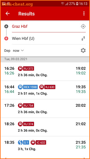 ÖBB Scotty screenshot