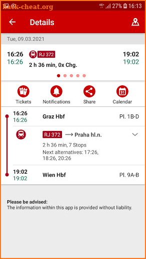 ÖBB Scotty screenshot