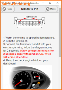 OBD 1 Codes Offline screenshot