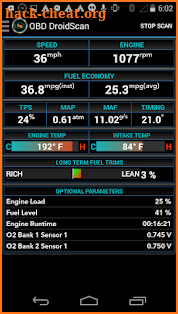 OBD DROIDSCAN PRO screenshot