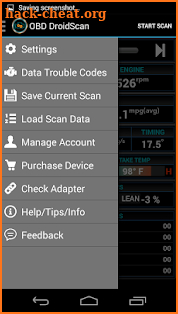 OBD DROIDSCAN PRO screenshot